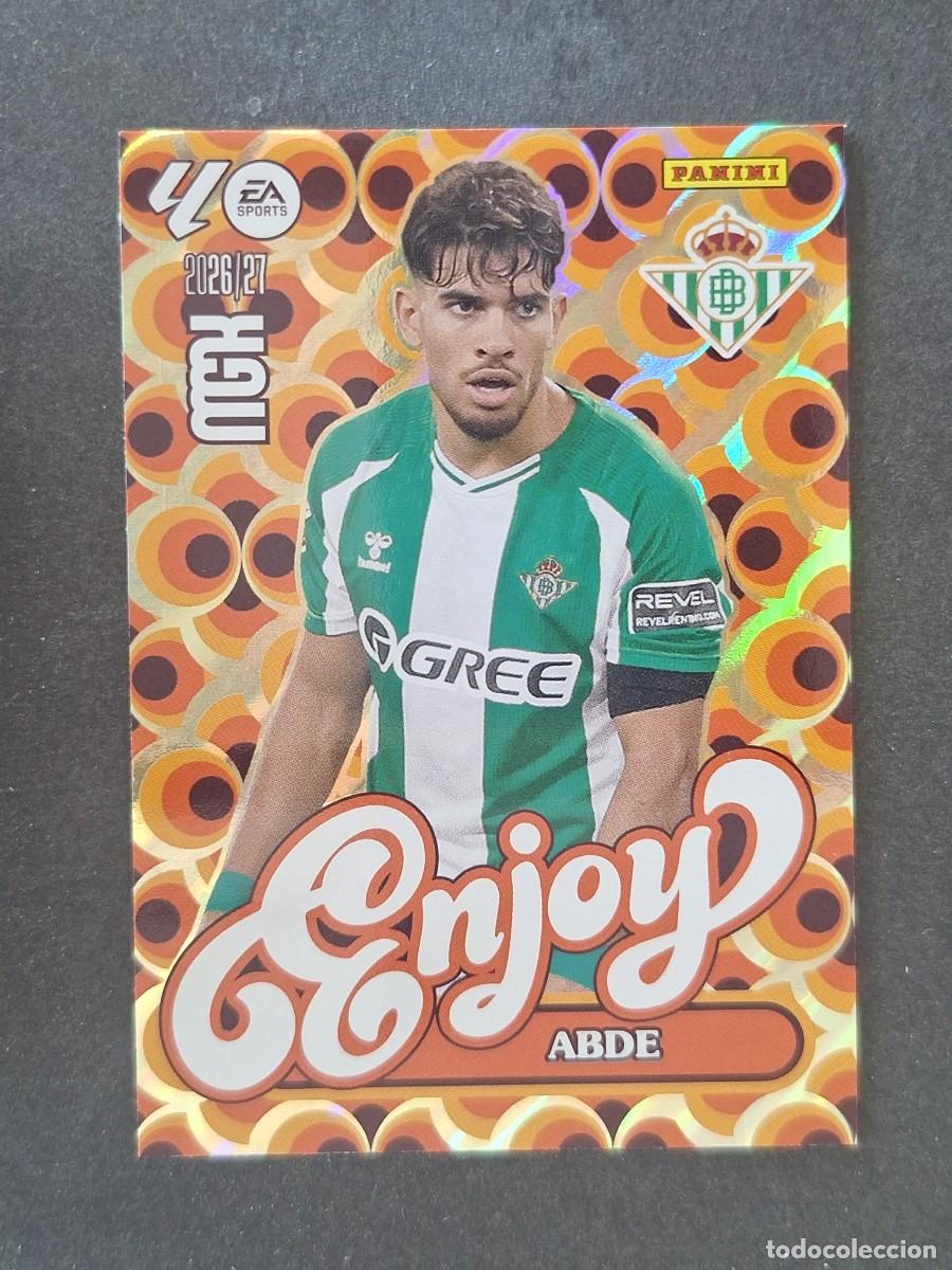 Football Stickers: L1 ABDE REAL BETIS BALOMPIE ENJOY 379 PANINI MEGACRACKS 2026 2027 26 27