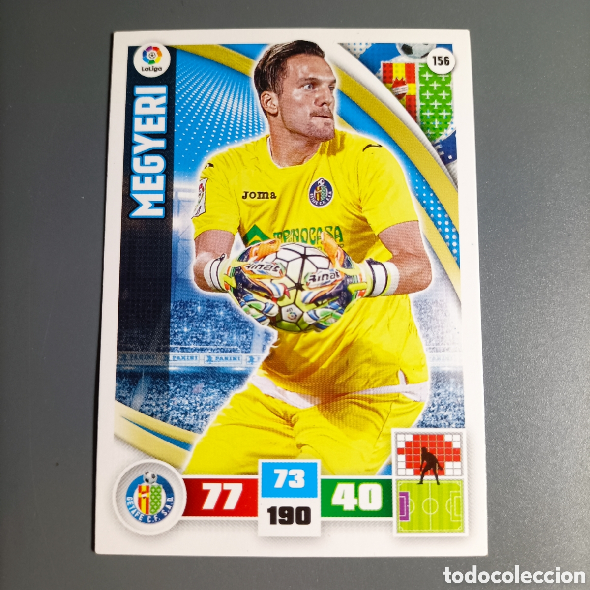 Football Stickers: ADRENALYN. LIGA 2015-2016 (GETAFE) №156 MEGYERI