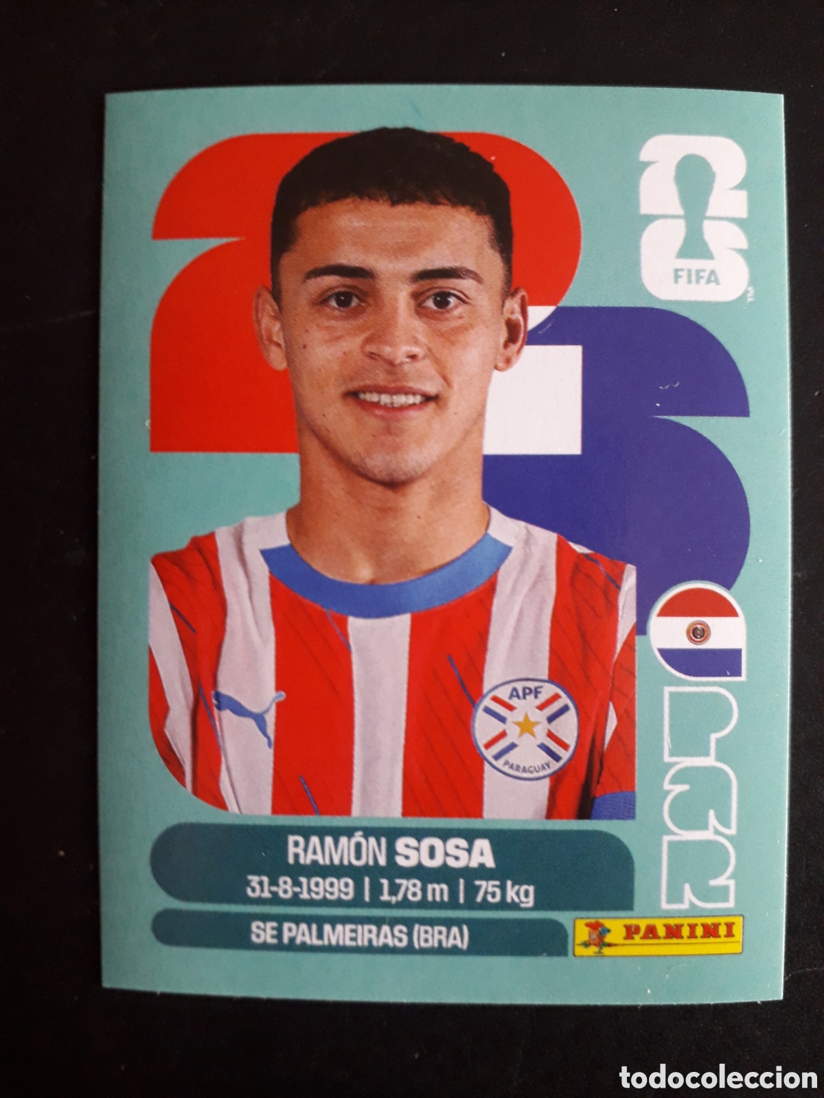Football Stickers: SOSA PARAGUAY PAR 18 MUNDIAL F&Uacute;TBOL 2026 FIFA WORLD CUP PANINI SIN PEGAR PEDIDO M&Iacute;NIMO 3&euro;
