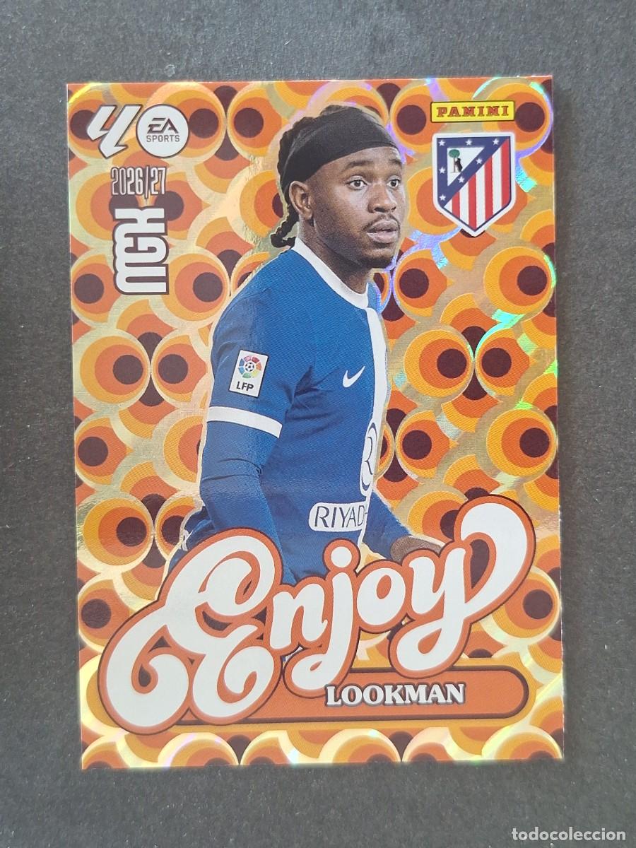 Football Stickers: L1 LOOKMAN ATLETICO DE MADRID ENJOY 385 PANINI MEGACRACKS 2026 2027 26 27