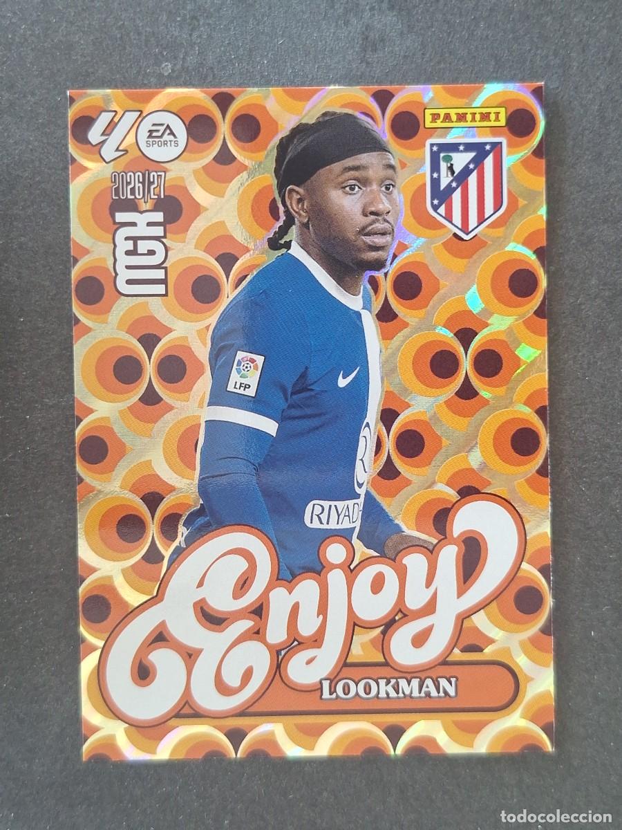 Football Stickers: L1 LOOKMAN ATLETICO DE MADRID ENJOY 385 PANINI MEGACRACKS 2026 2027 26 27