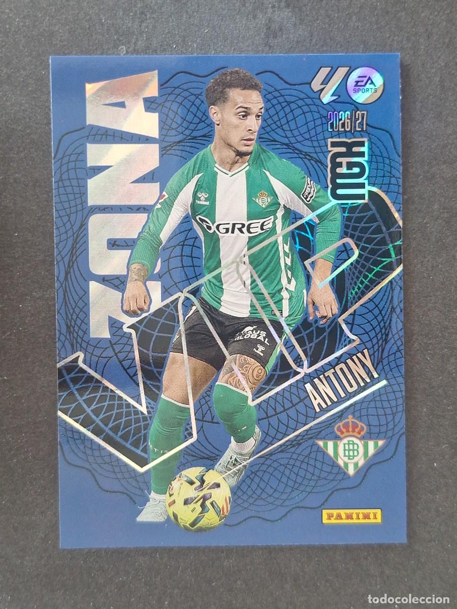 Cromos de f&uacute;tbol: L1 ANTONY REAL BETIS BALOMPIE ZONA VIP 388 PANINI MEGACRACKS 2026 2027 26 27