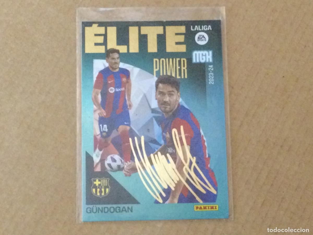Cromos de f&uacute;tbol: Cromo megacracks 2023-24 Gundogan Barcelona Elite power
