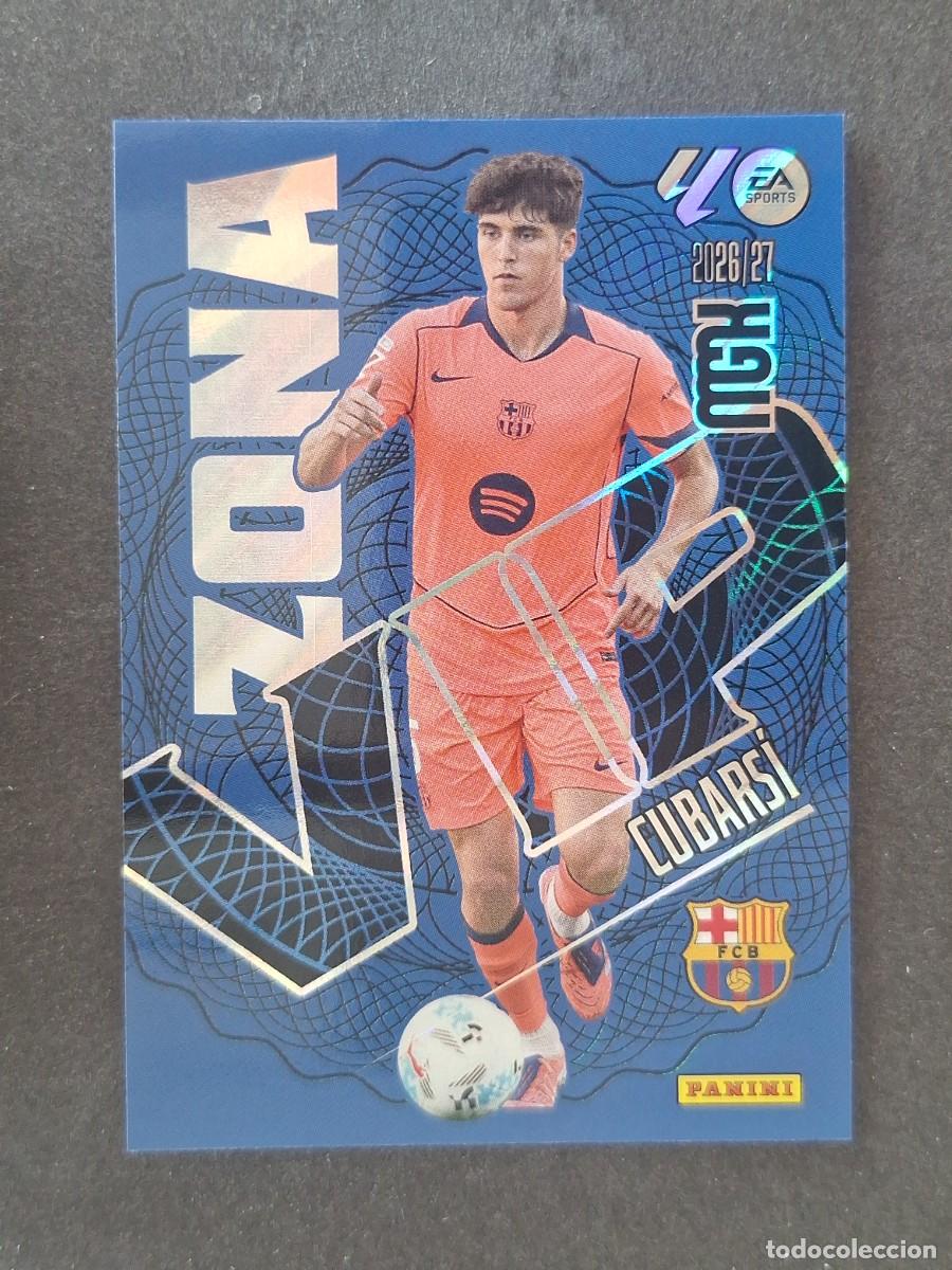 Cromos de f&uacute;tbol: L1 CUBARSI F. C. BARCELONA ZONA VIP 391 PANINI MEGACRACKS 2026 2027 26 27