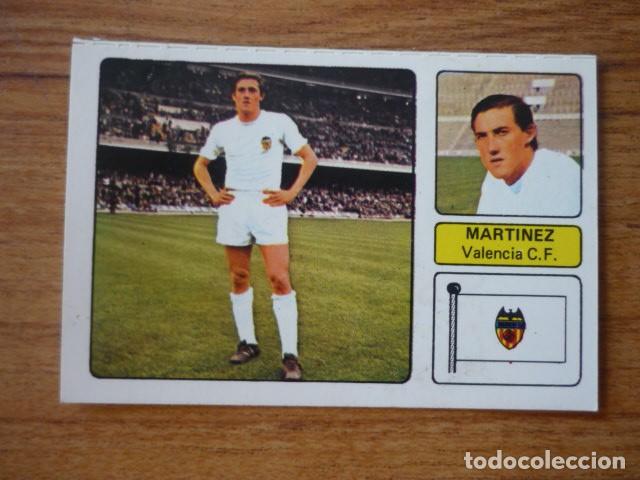 Cromos de f&uacute;tbol: FHER 73 - 74 JESUS MARTINEZ (VALENCIA) - CAMPEONATO LIGA 1973 1974 - CROMO FUTBOL DESPEGADO