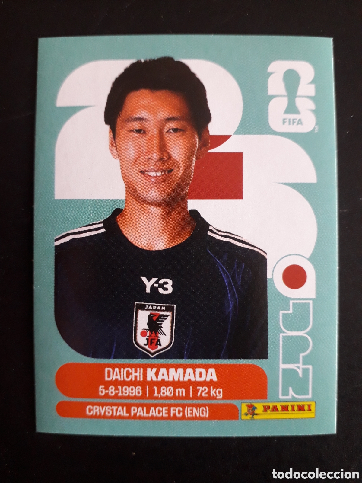 Cromos de Futebol: KAMADA JAP&Oacute;N JPN 11 MUNDIAL F&Uacute;TBOL 2026 FIFA WORLD CUP PANINI SIN PEGAR PEDIDO M&Iacute;NIMO 3&euro;