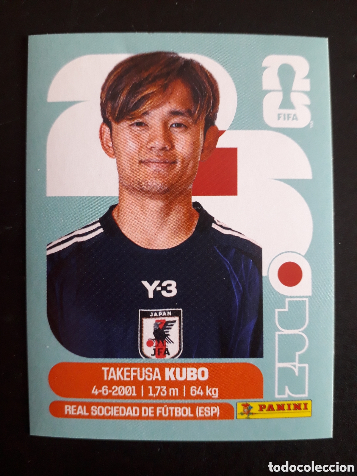 Cartes &agrave; collectionner de Football: KUBO JAP&Oacute;N JPN 12 MUNDIAL F&Uacute;TBOL 2026 FIFA WORLD CUP PANINI SIN PEGAR PEDIDO M&Iacute;NIMO 3&euro;