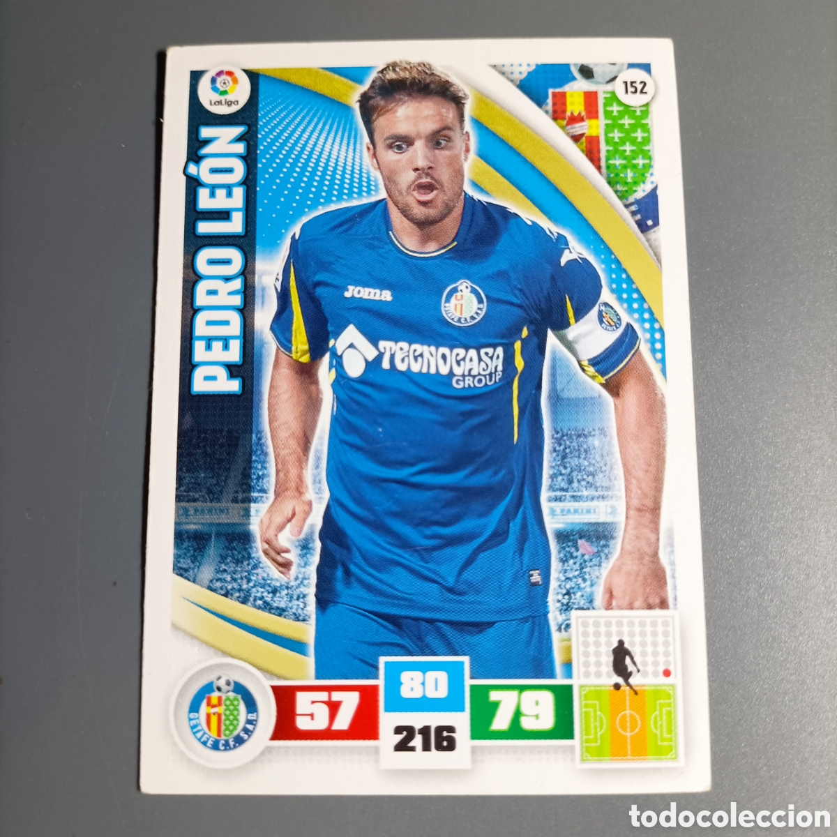 Cartes &agrave; collectionner de Football: ADRENALYN. LIGA 2015-2016 (GETAFE) №152 PEDRO LE&Oacute;N