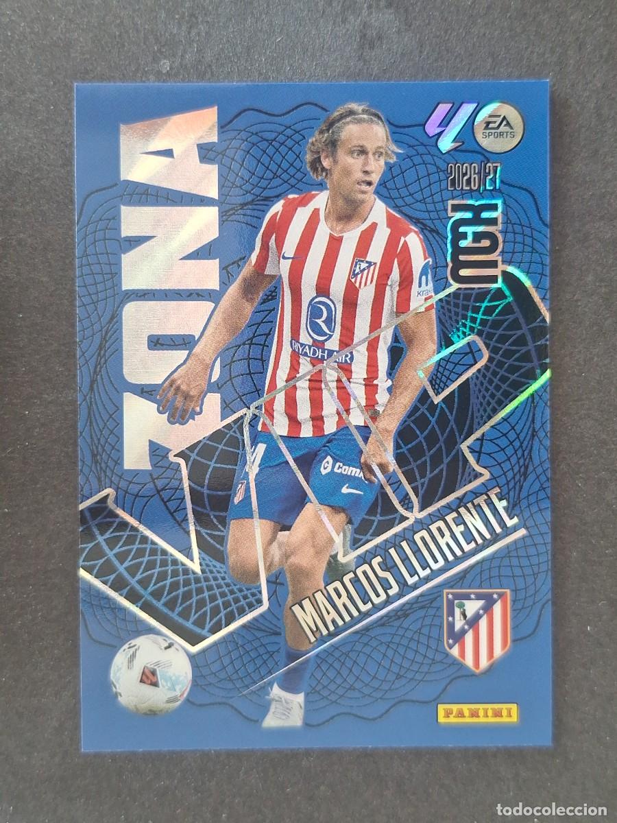 Figurine di Calcio: L1 MARCOS LLORENTE ATLETICO DE MADRID ZONA VIP 401 PANINI MEGACRACKS 2026 2027 26 27