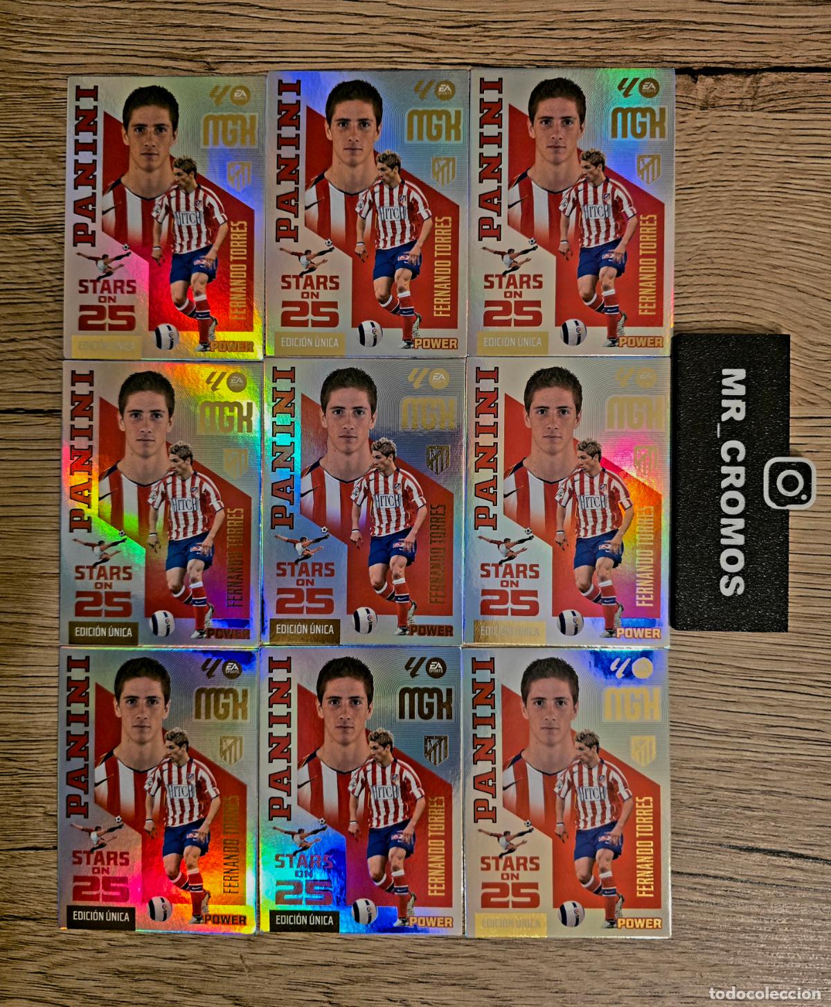 Figurine di Calcio: LOTE 9 CARDS MEGACRACKS 26/27 CARD STARS POWER ON 25