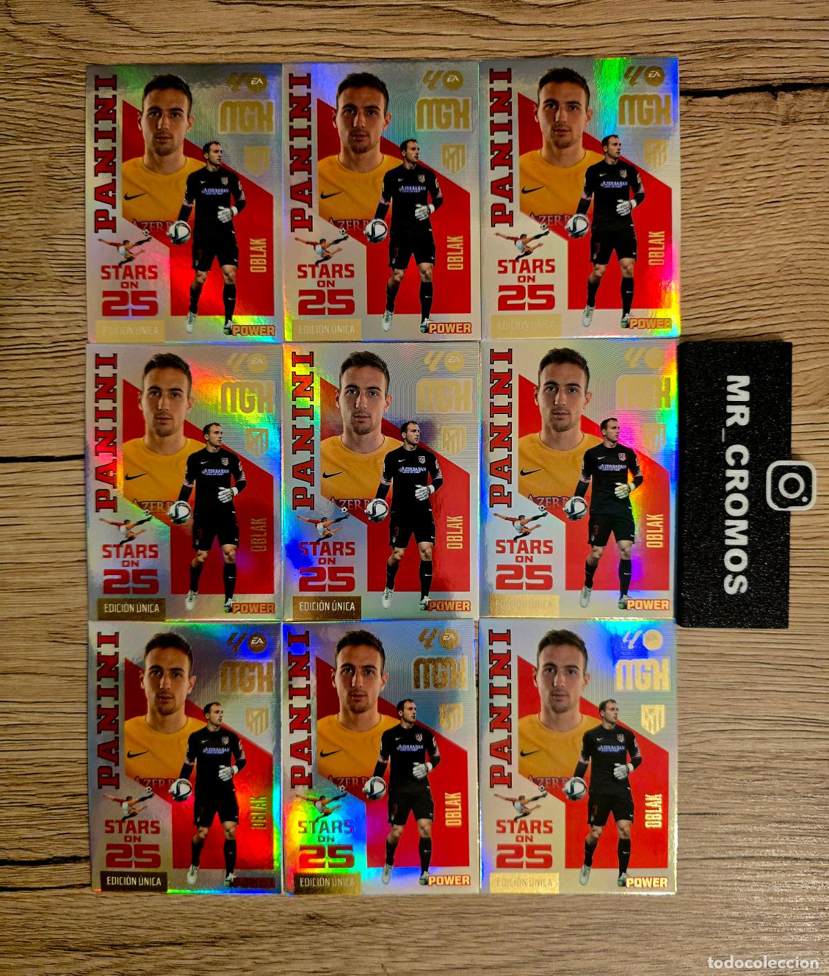 Figurine di Calcio: LOTE 9 CARDS MEGACRACKS 26/27 CARD STARS POWER ON 25