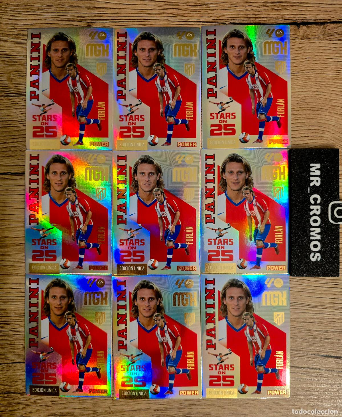 Figurine di Calcio: LOTE 9 CARDS MEGACRACKS 26/27 CARD STARS POWER ON 25