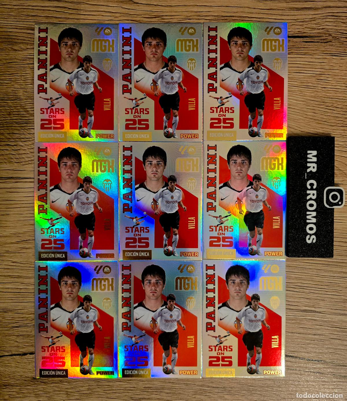 Cromos de Futebol: LOTE 9 CARDS MEGACRACKS 26/27 CARD STARS POWER ON 25