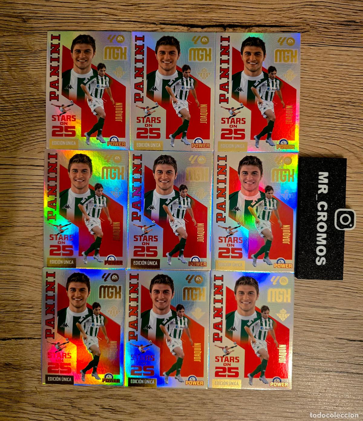 Cromos de Futebol: LOTE 9 CARDS MEGACRACKS 26/27 CARD STARS POWER ON 25
