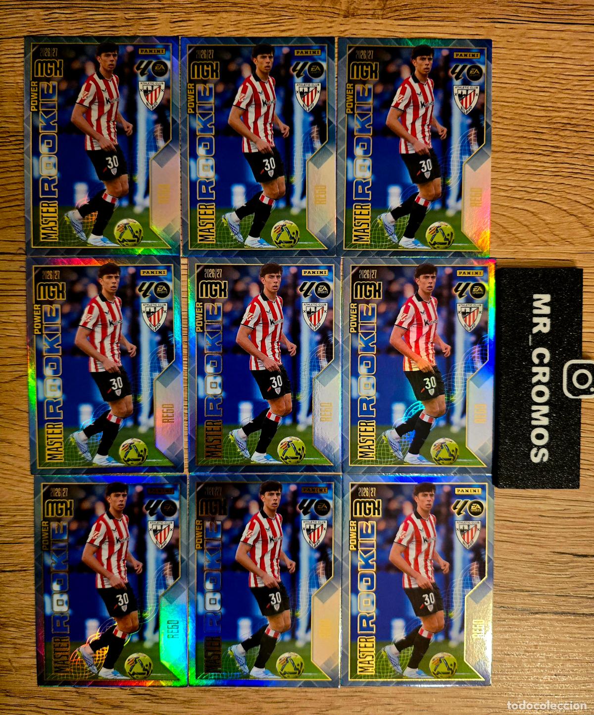 Football Stickers: LOTE 9 CARDS MEGACRACKS 26/27 CARD STARS POWER ON 25