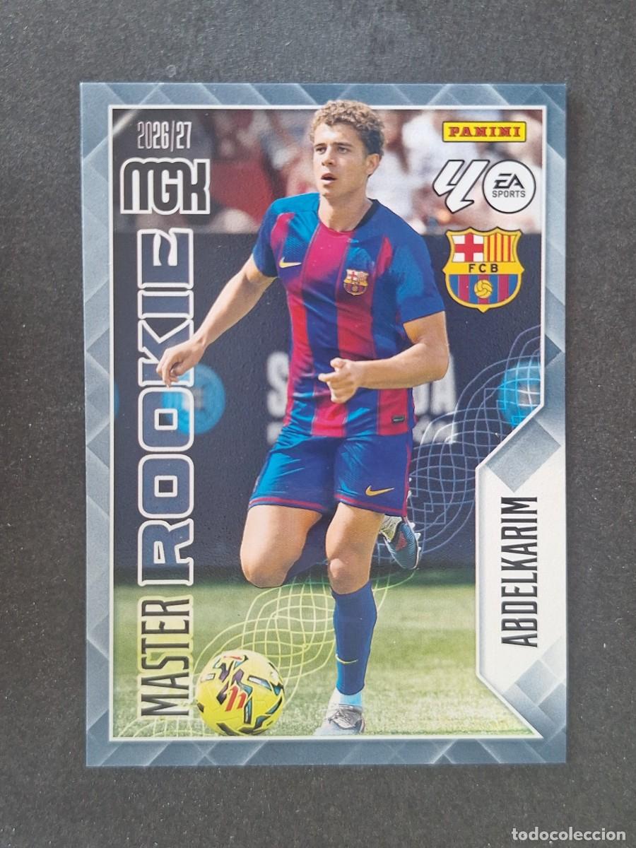 Fu&szlig;ball-Sticker: L1 ABDELKARIM F. C. BARCELONA MASTER ROOKIE 406 PANINI MEGACRACKS 2026 2027 26 27
