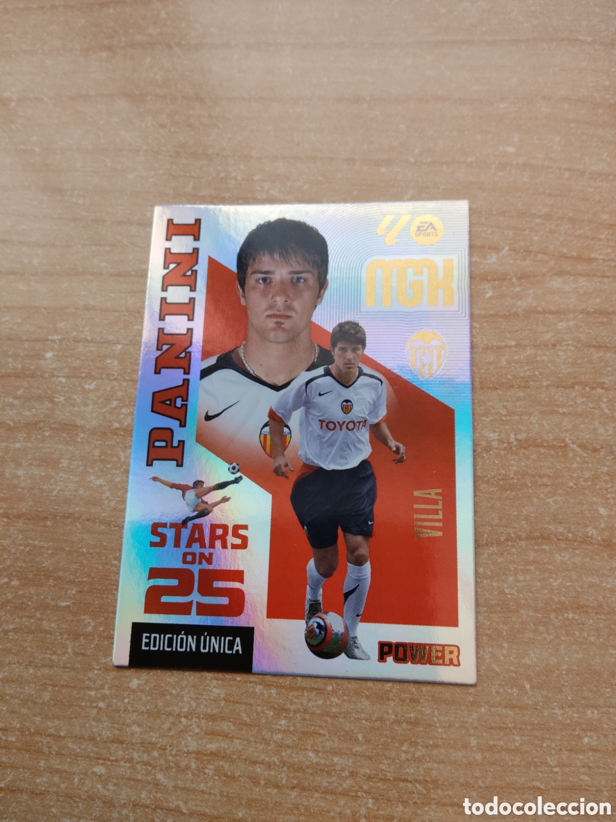 Fu&szlig;ball-Sticker: 435 VILLA VALENCIA STARS ON 25 POWER MEGACRACKS 2026 2027