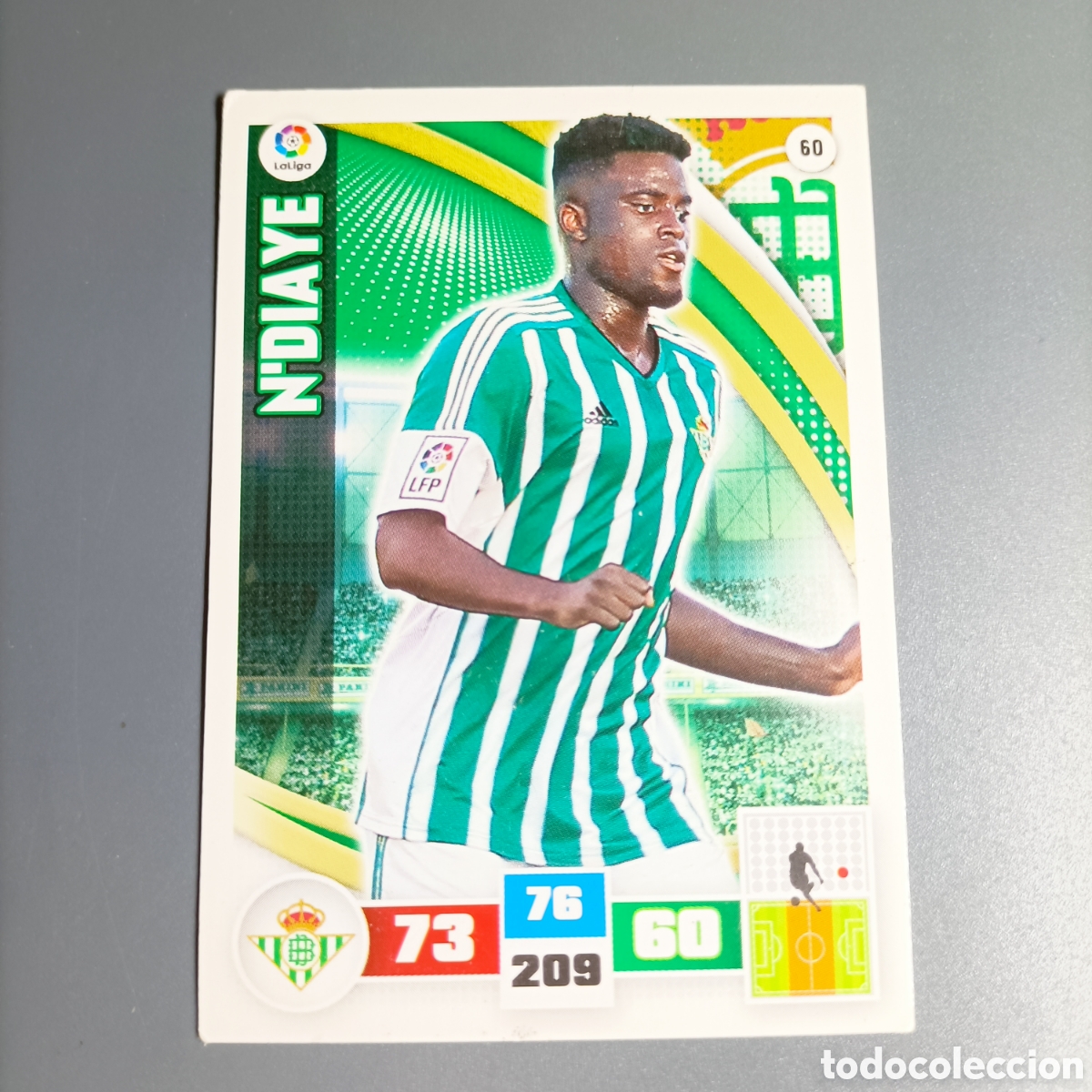 Fu&szlig;ball-Sticker: ADRENALYN. LIGA 2015-2016 (BETIS) №60 N'DIAYE