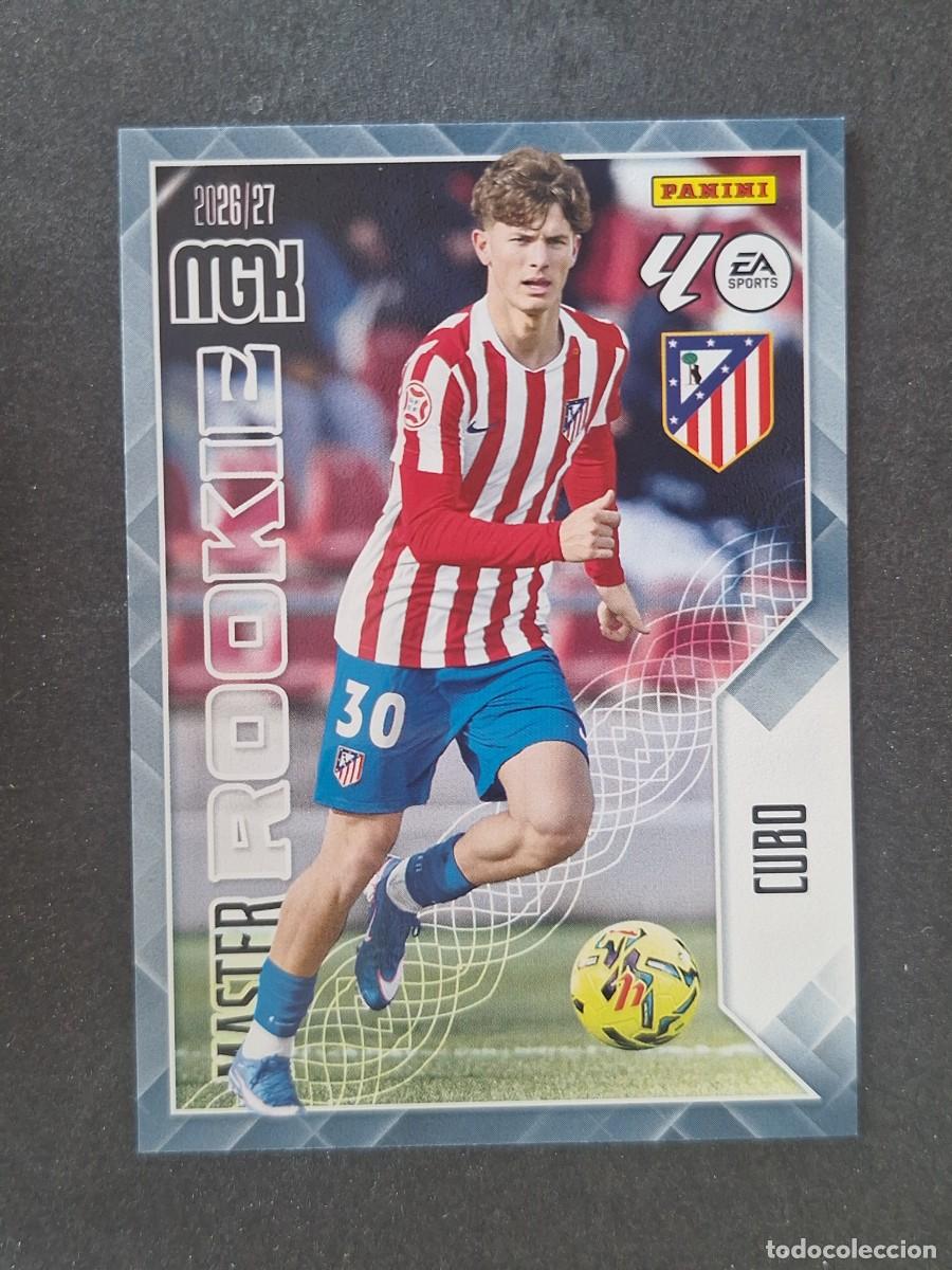 Fu&szlig;ball-Sticker: L1 CUBO ATLETICO DE MADRID MASTER ROOKIE 410 PANINI MEGACRACKS 2026 2027 26 27