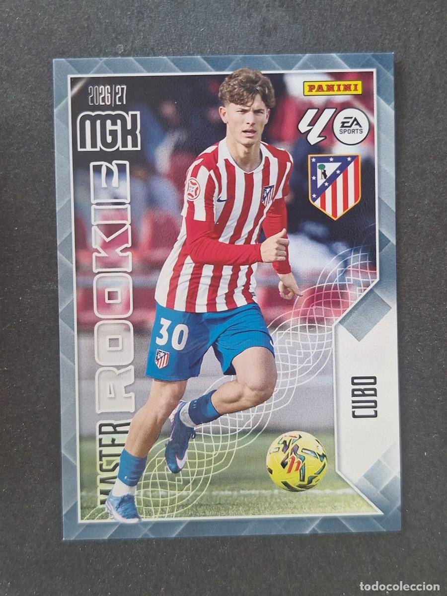 Fu&szlig;ball-Sticker: L1 CUBO ATLETICO DE MADRID MASTER ROOKIE 410 PANINI MEGACRACKS 2026 2027 26 27