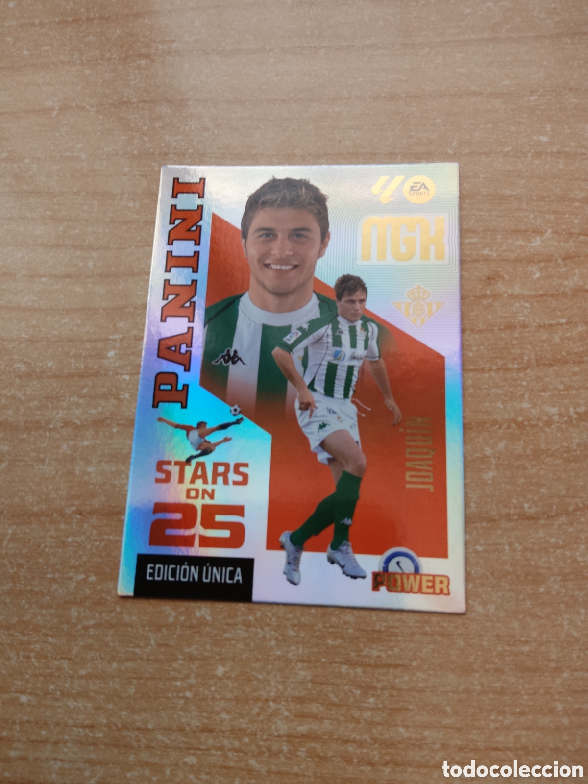 Fu&szlig;ball-Sticker: 431 JOAQUIN STARS ON 25 REAL BETIS POWER MEGACRACKS 2026 2027