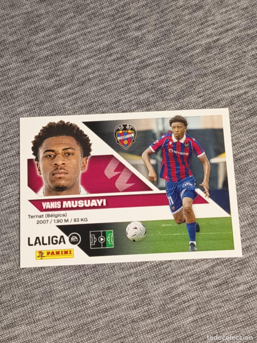 Cromos de f&uacute;tbol: Liga este 26 27 Panini MUSUAYI COLOCA N&deg;20 BIS LEVANTE nuevo