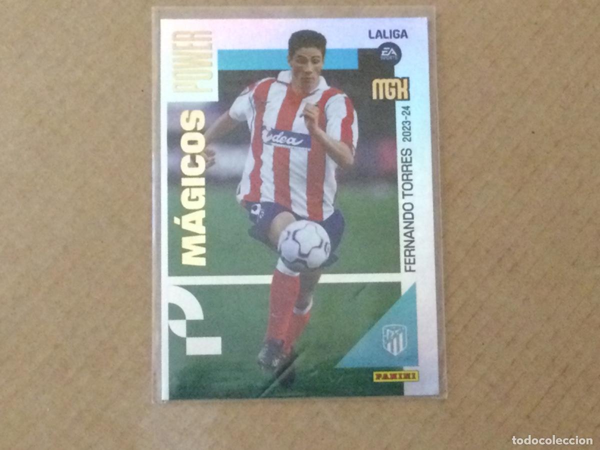 Cromos de f&uacute;tbol: Cromo panini megacracks 2023-24 Torres At.Madrid Magicos
