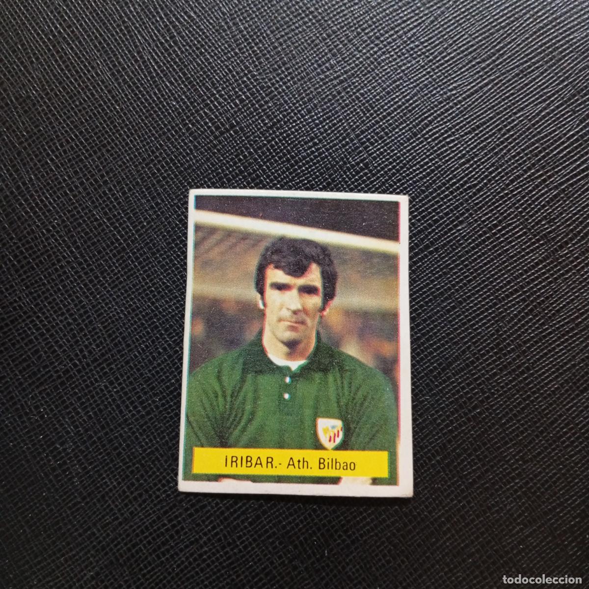 Cromos de f&uacute;tbol: IRIBAR BILBAO FINI 1975 1976 CROMO FUTBOL LIGA 75 76 - SIN PEGAR - A70 PG1