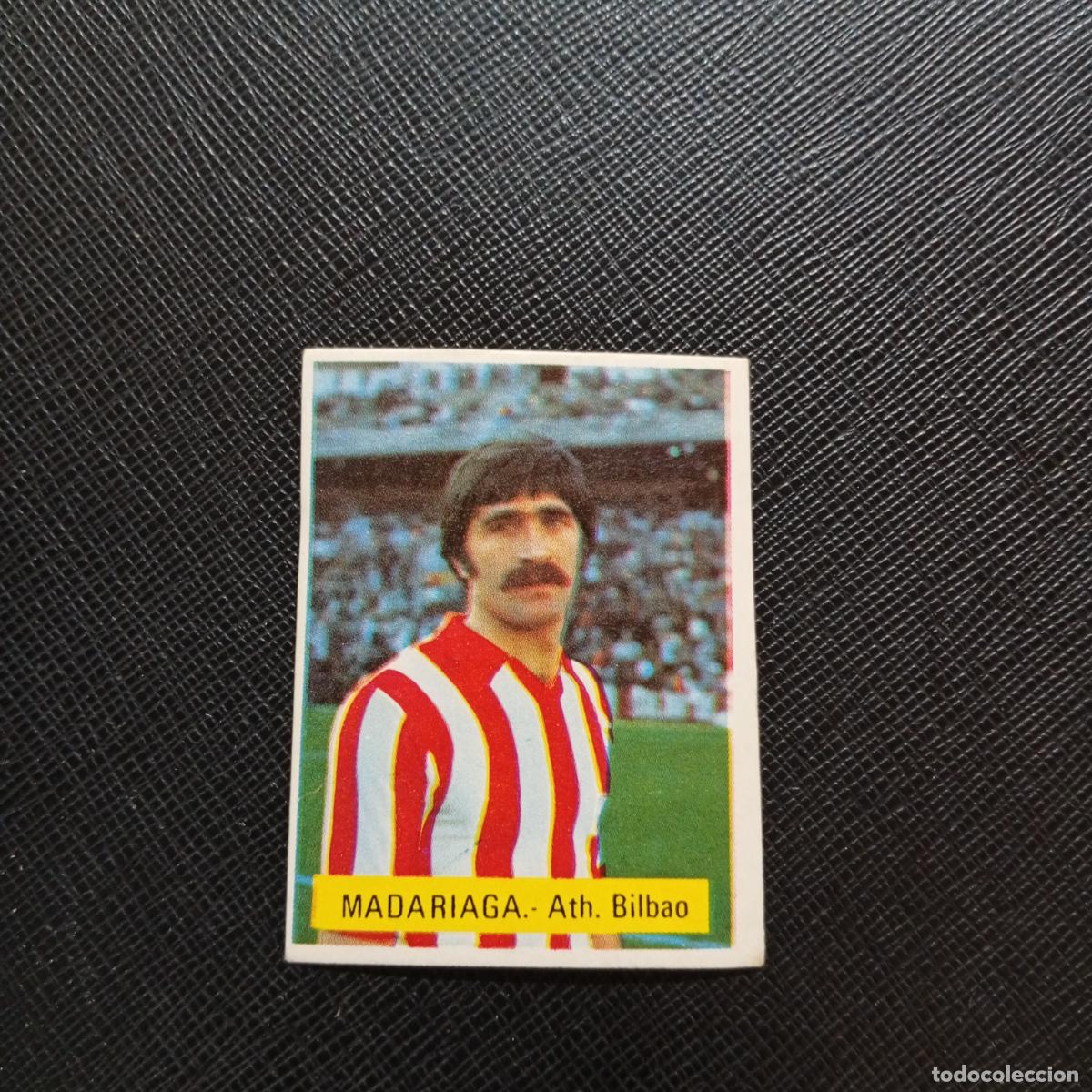 Cromos de f&uacute;tbol: MADARIAGA BILBAO FINI 1975 1976 CROMO FUTBOL LIGA 75 76 - SIN PEGAR - A70 PG1