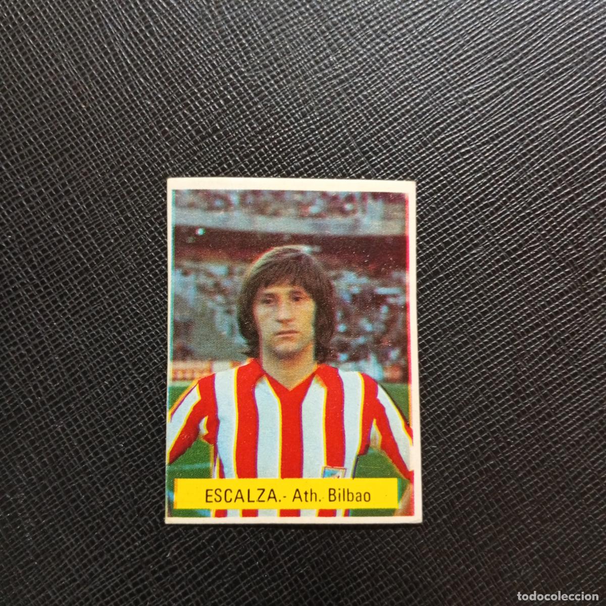 Cromos de f&uacute;tbol: ESCALZA BILBAO FINI 1975 1976 CROMO FUTBOL LIGA 75 76 - SIN PEGAR - A70 PG1