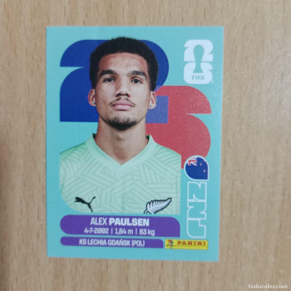 Figurine di Calcio: ALEX PAULSEN , NUEVA ZELANDA , STICKER CROMO N&ordm; NZL 3 , FIFA WORLD CUP 2026 - PANINI - A&Ntilde;O 2026.