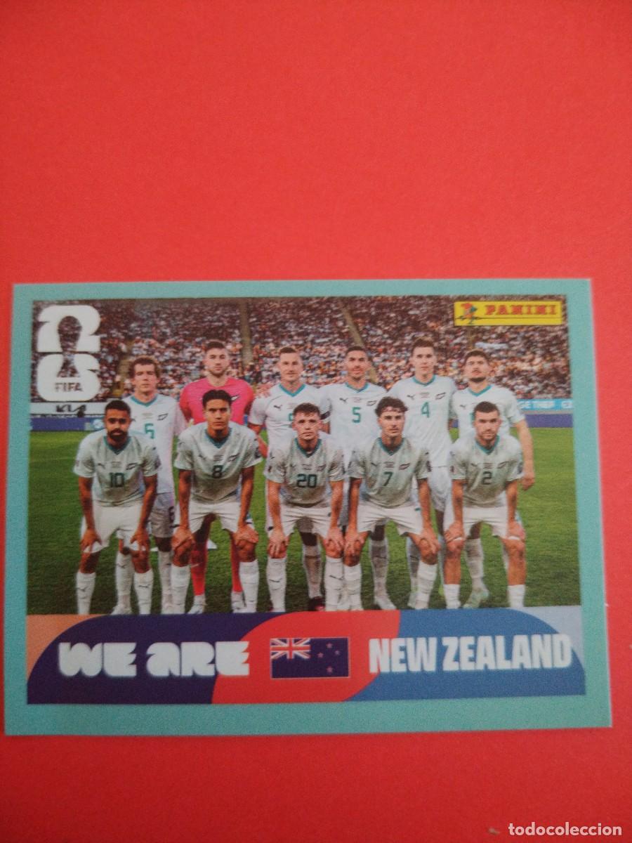 Fu&szlig;ball-Sticker: CROMO MUNDIAL 2026 - NUEVA ZELANDA NZL 13