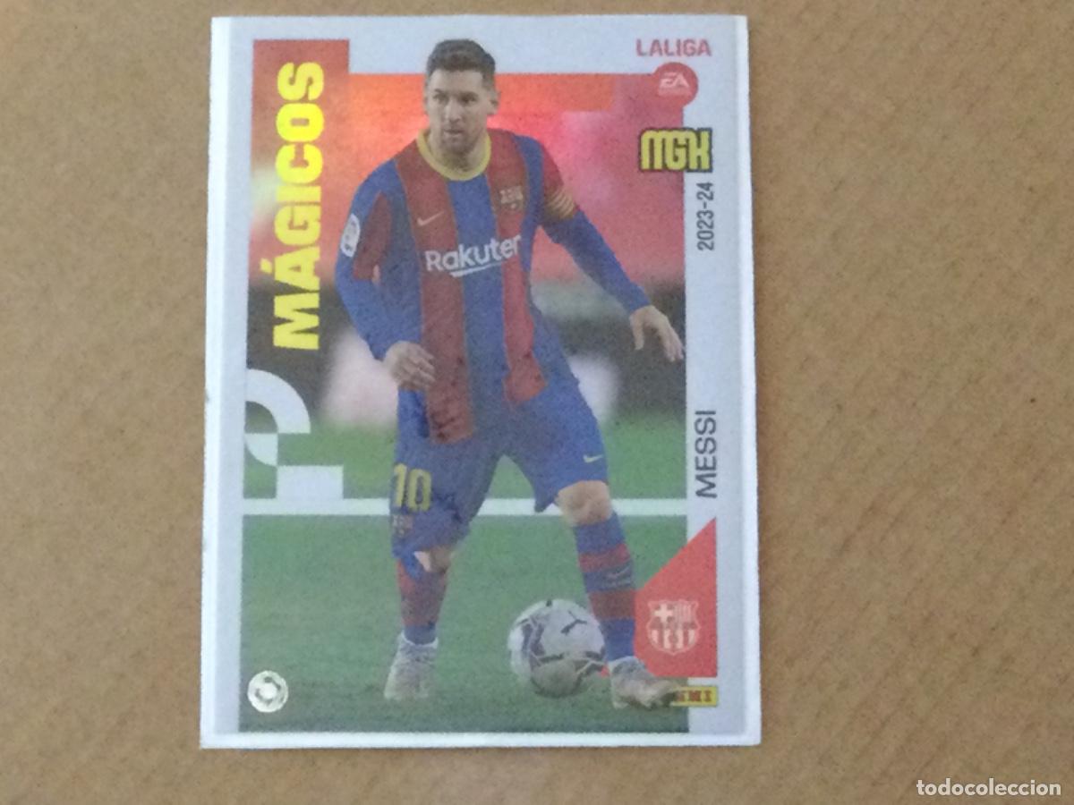 Fu&szlig;ball-Sticker: Cromo panini megacracks 2023-24 Messi Barcelona Magicos