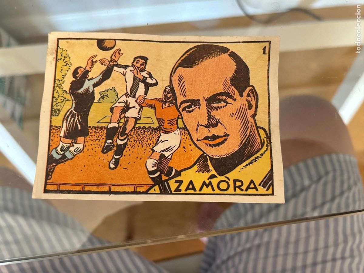 Cromos de f&uacute;tbol: RICARDO ZAMORA BUEN ESTADO A&Ntilde;OS 40