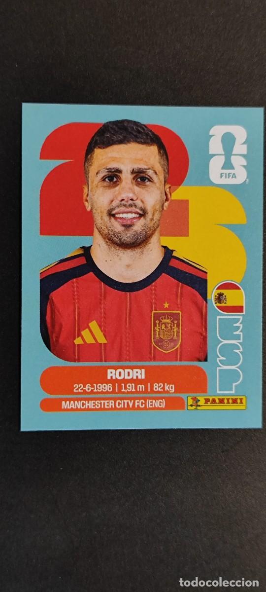Cromos de f&uacute;tbol: STICKER FIFA WORLD CUP 2026 RODRI ESPA&Ntilde;A # ESP10 PANINI