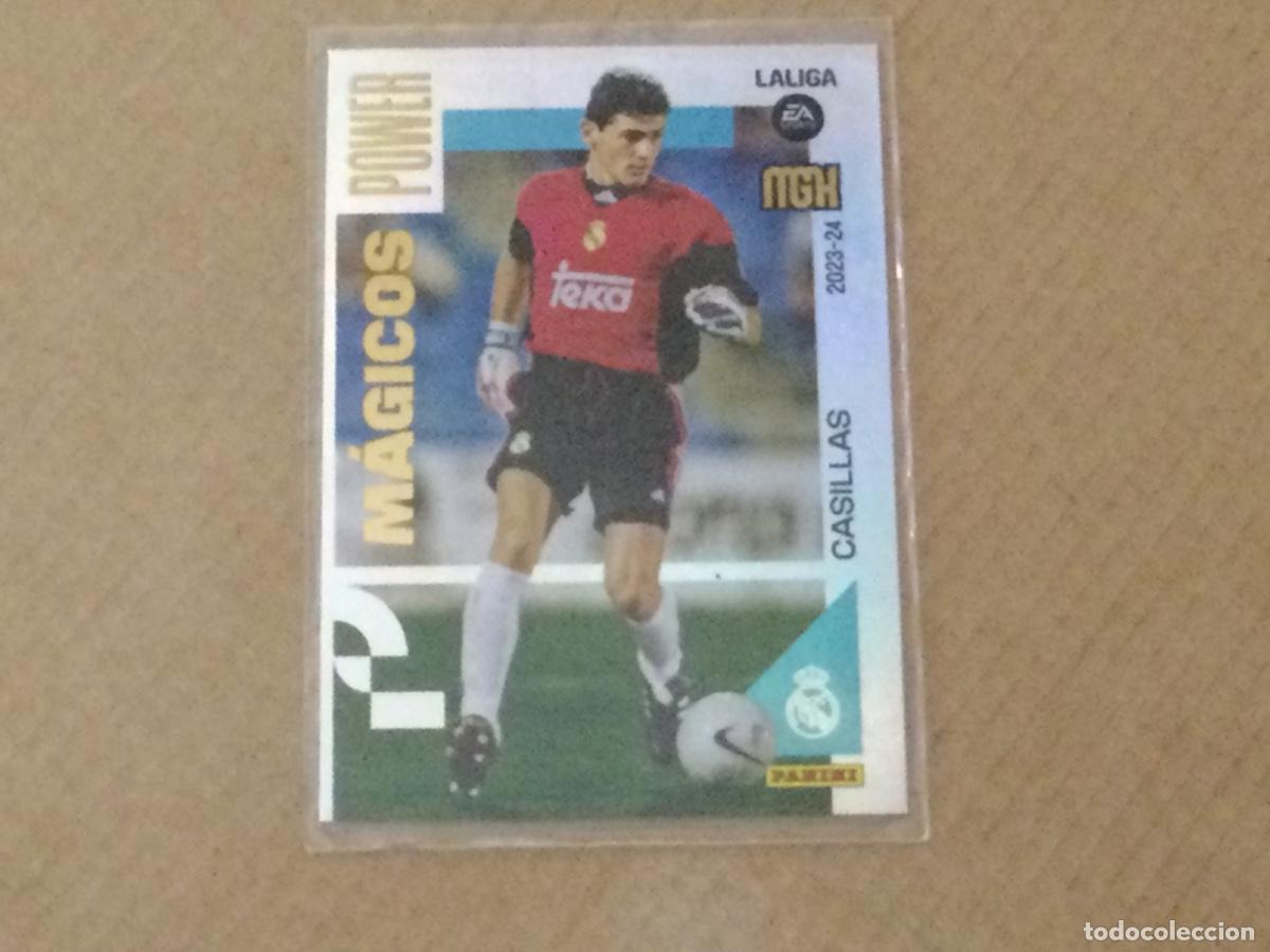 Cromos de f&uacute;tbol: Cromo panini megacracks 2023-24 Casillas Real Madrid Magicos