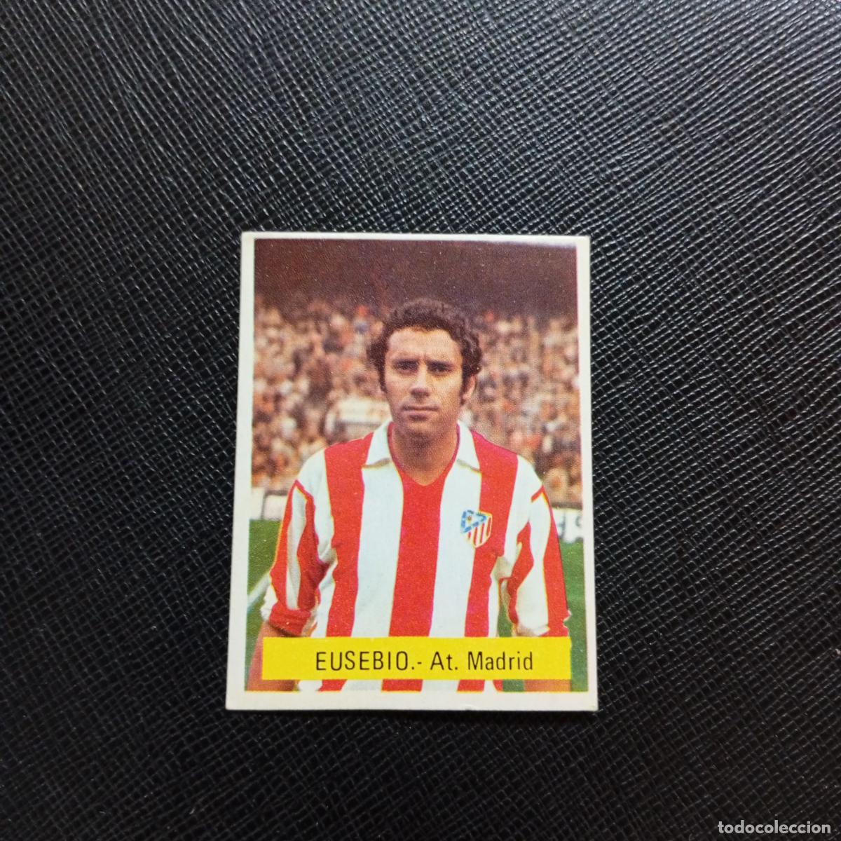 Cromos de f&uacute;tbol: EUSEBIO AT MADRID FINI 1975 1976 CROMO FUTBOL LIGA 75 76 - SIN PEGAR - A70 PG10