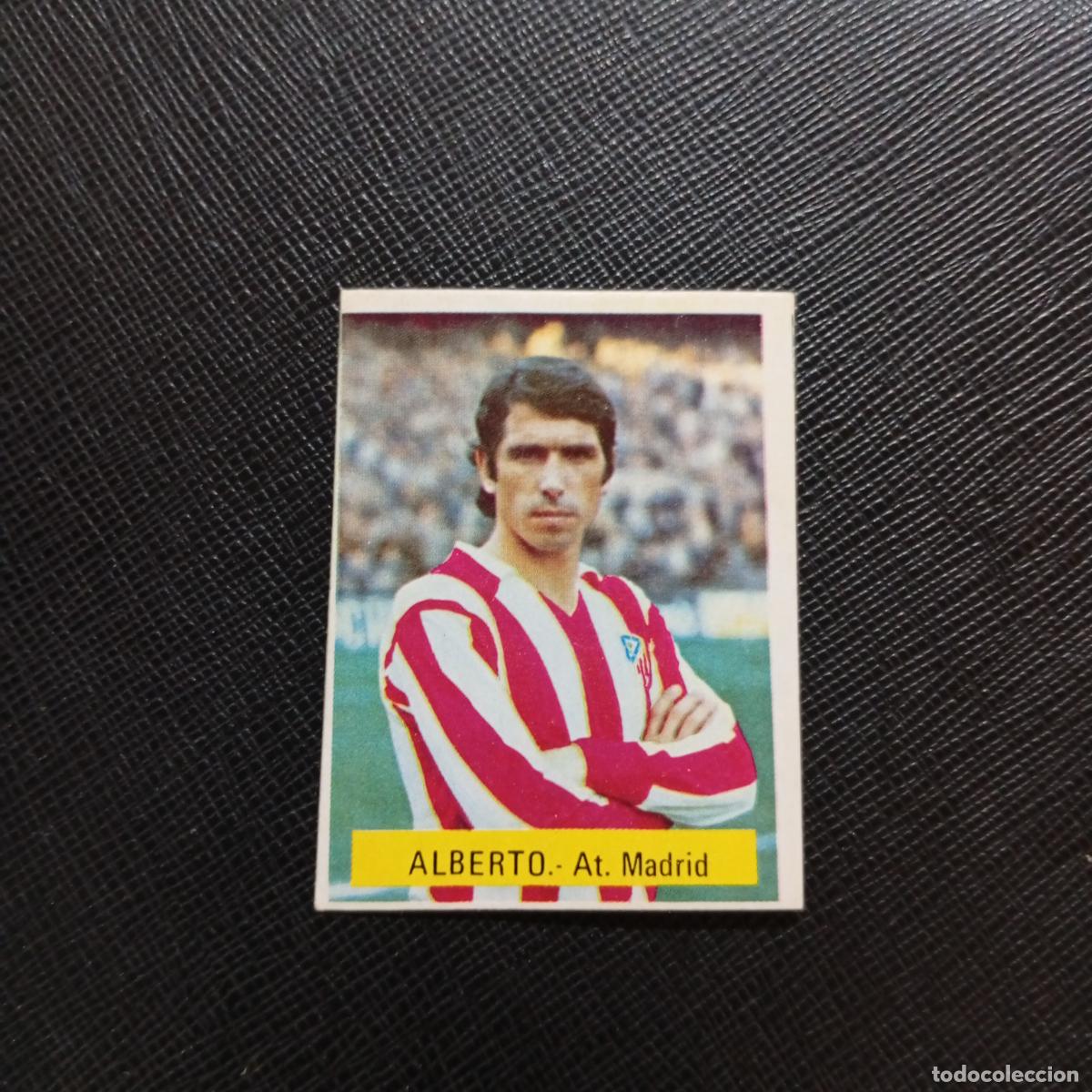Cartes &agrave; collectionner de Football: ALBERTO AT MADRID FINI 1975 1976 CROMO FUTBOL LIGA 75 76 - SIN PEGAR - A70 PG10