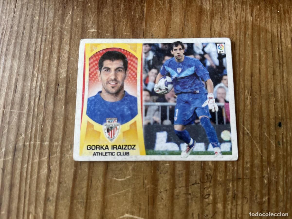 Cromos de f&uacute;tbol: CROMO SIN PEGAR NUNCA PEGADO ALBUM LIGA ESTE 09 10 2009 2010 ATHLETIC BILBAO # 1 GORKA IRAIZOZ