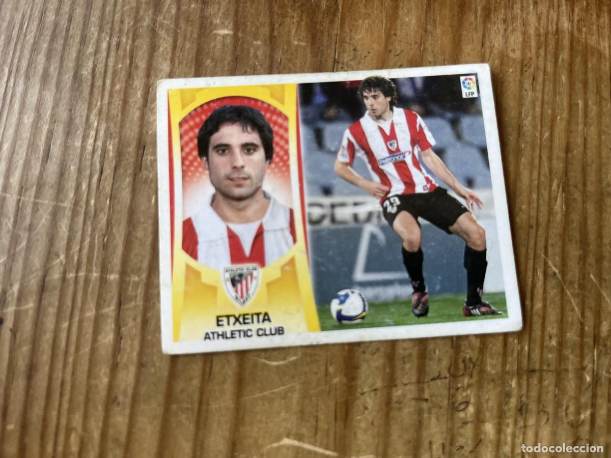 Cromos de f&uacute;tbol: CROMO SIN PEGAR NUNCA PEGADO ALBUM LIGA ESTE 09 10 2009 2010 ATHLETIC BILBAO # 6B ETXEITA