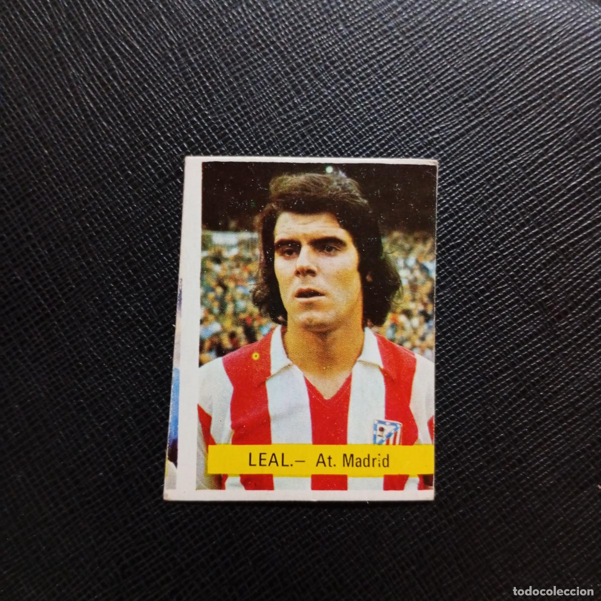 Cromos de f&uacute;tbol: LEAL AT MADRID FINI 1975 1976 CROMO FUTBOL LIGA 75 76 - SIN PEGAR - A70 PG10