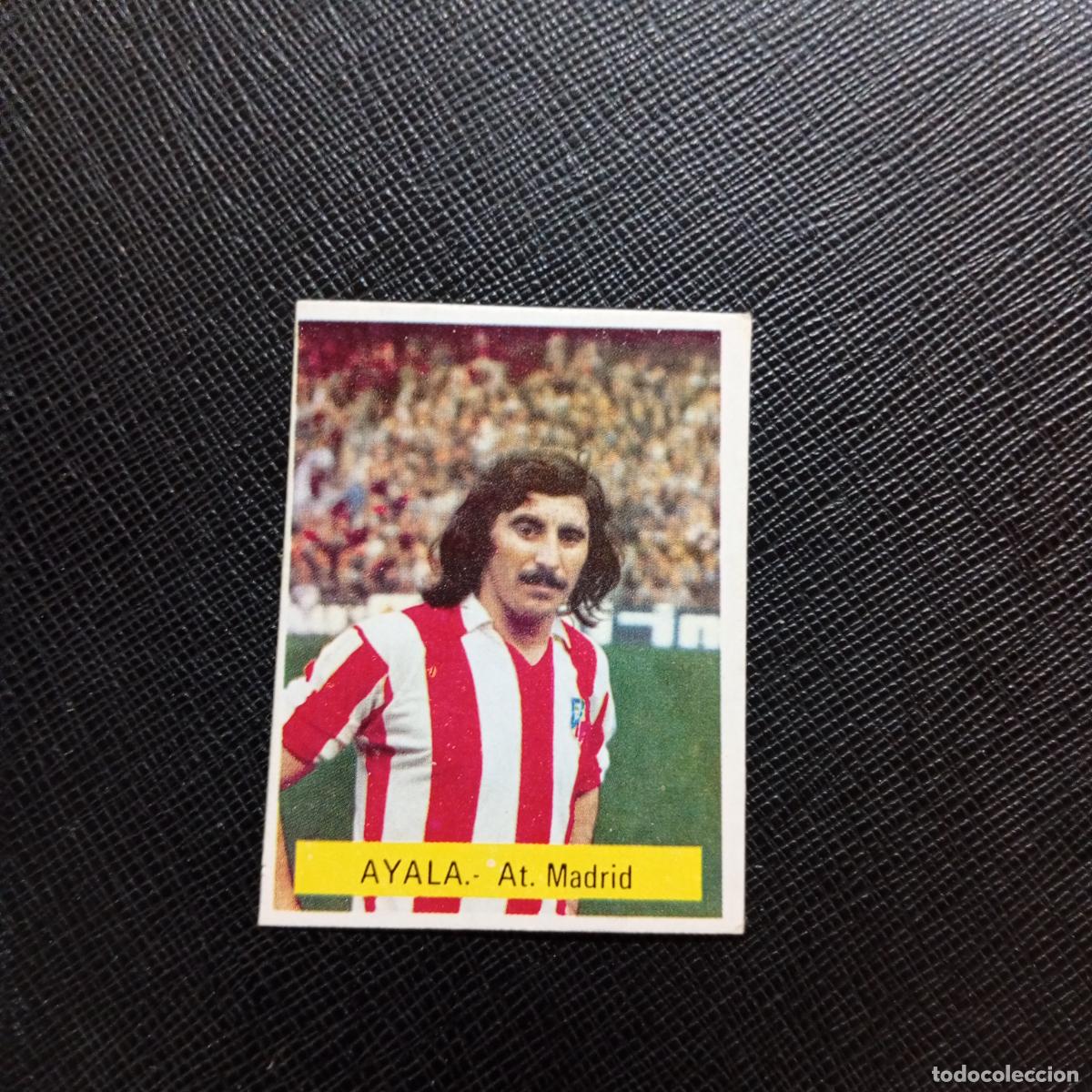 Cartes &agrave; collectionner de Football: AYALA AT MADRID FINI 1975 1976 CROMO FUTBOL LIGA 75 76 - SIN PEGAR - A70 PG10