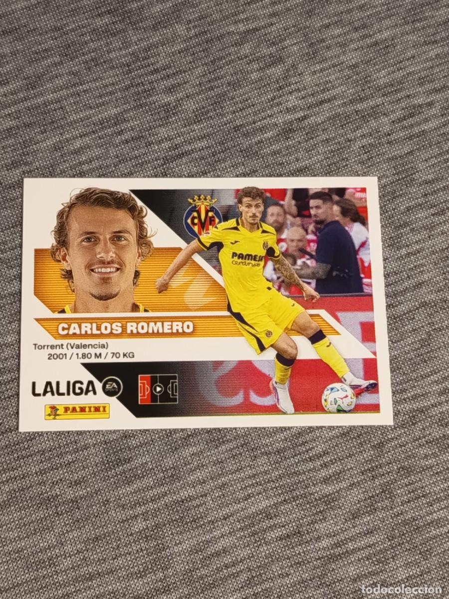 Cartes &agrave; collectionner de Football: Liga este 26 27 Panini CALOS ROMERO FICHAJE N&deg;4 VILLARREAL nuevo