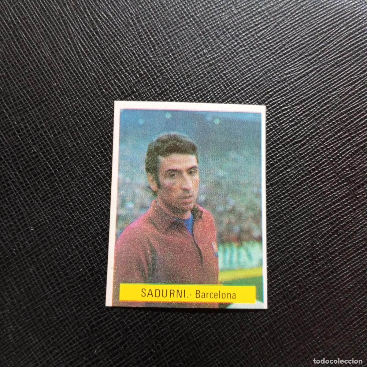 Cromos de f&uacute;tbol: SADURNI BARCELONA FINI 1975 1976 CROMO FUTBOL LIGA 75 76 - SIN PEGAR - A70 PG10