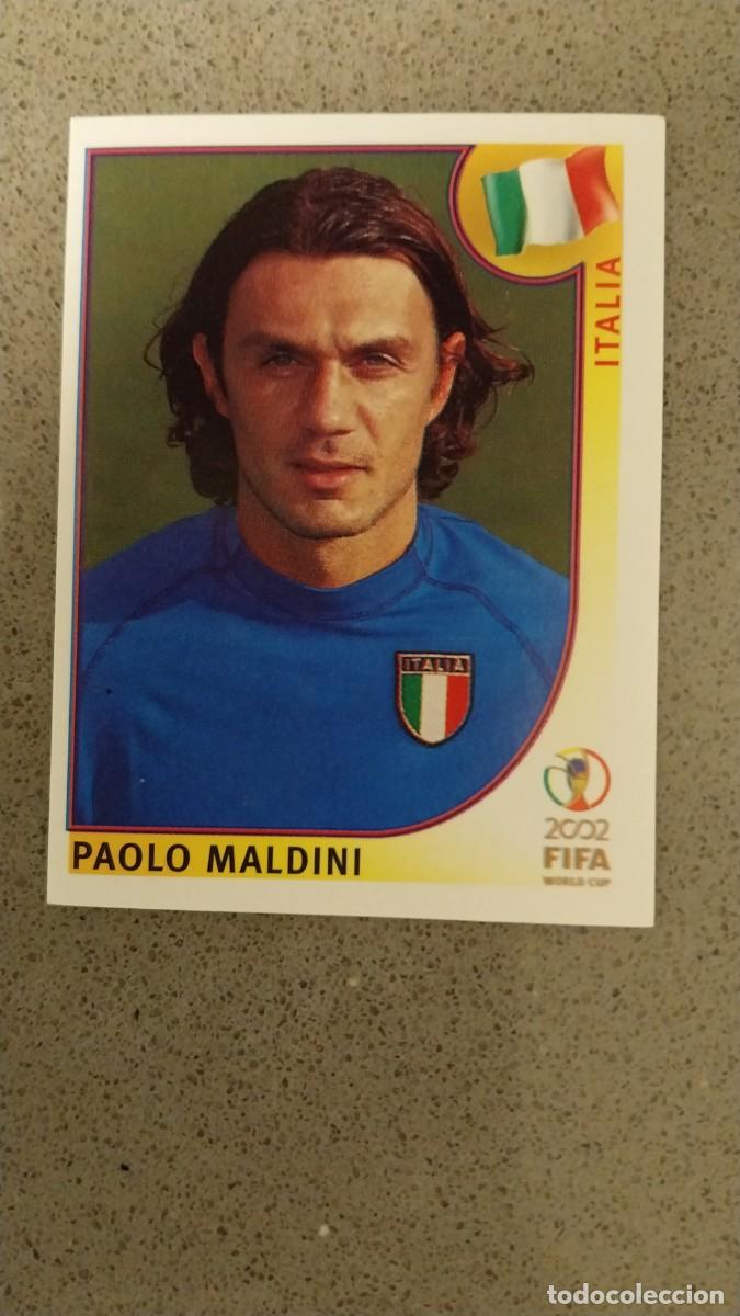 Cromos de f&uacute;tbol: PAOLO MALDINI ITALIA 460 Corea Jap&oacute;n 2002 Korea Japan Fifa World Cup Panini