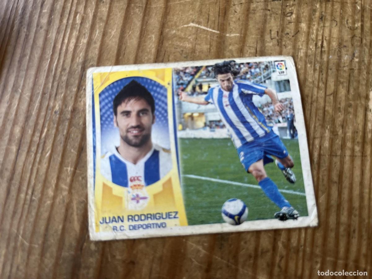 Cromos de f&uacute;tbol: CROMO SIN PEGAR NUNCA PEGADO ALBUM LIGA ESTE 09 10 2009 2010 DEPORTIVO CORU&Ntilde;A # 12 JUAN RODRIGUEZ