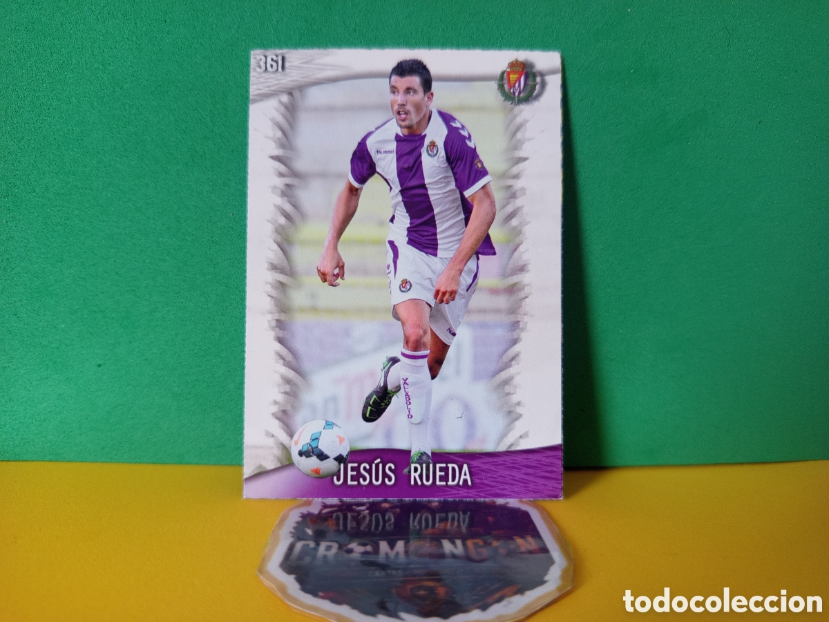 Fu&szlig;ball-Sticker: ❇️ CROMO ⚽ JES&Uacute;S RUEDA VALLADOLID 361 FICHAS LIGA QUIZ GAME 2014 13 14 2013 2014 MUNDICROMO ❇️