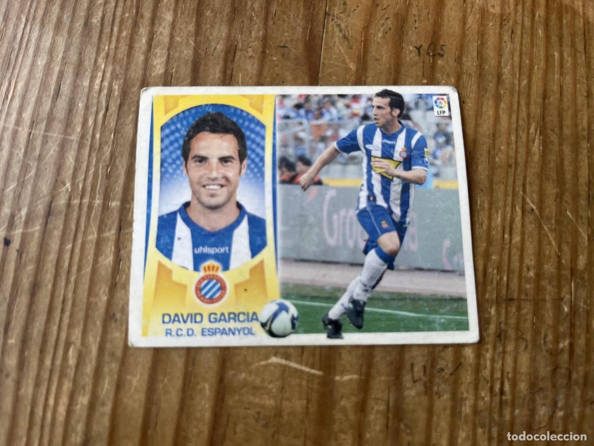 Cromos de f&uacute;tbol: CROMO SIN PEGAR NUNCA PEGADO ALBUM LIGA ESTE 09 10 2009 2010 ESPA&Ntilde;OL ESPANYOL # 7 DAVID GARCIA