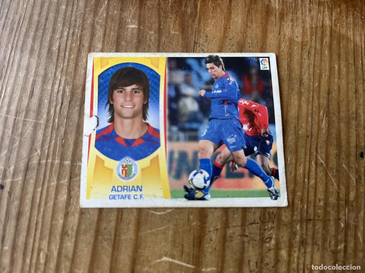 Fu&szlig;ball-Sticker: CROMO SIN PEGAR NUNCA PEGADO ALBUM LIGA ESTE 09 10 2009 2010 GETAFE # 14A ADRIAN