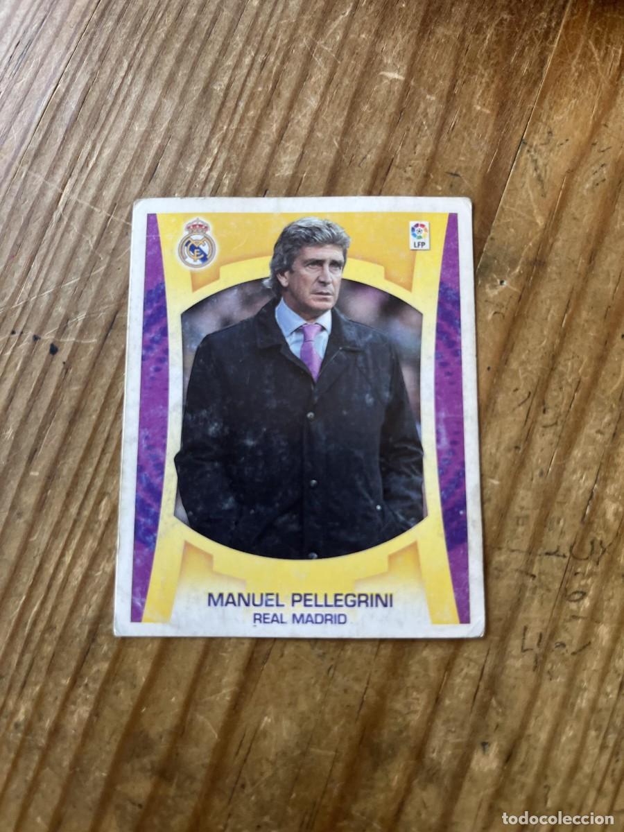 Cromos de f&uacute;tbol: CROMO SIN PEGAR NUNCA PEGADO ALBUM LIGA ESTE 09 10 2009 2010 REAL MADRID ENTRENADOR PELLEGRINI